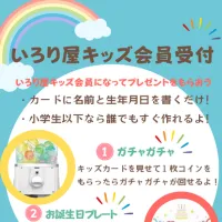 いろり屋キッズ会員受付